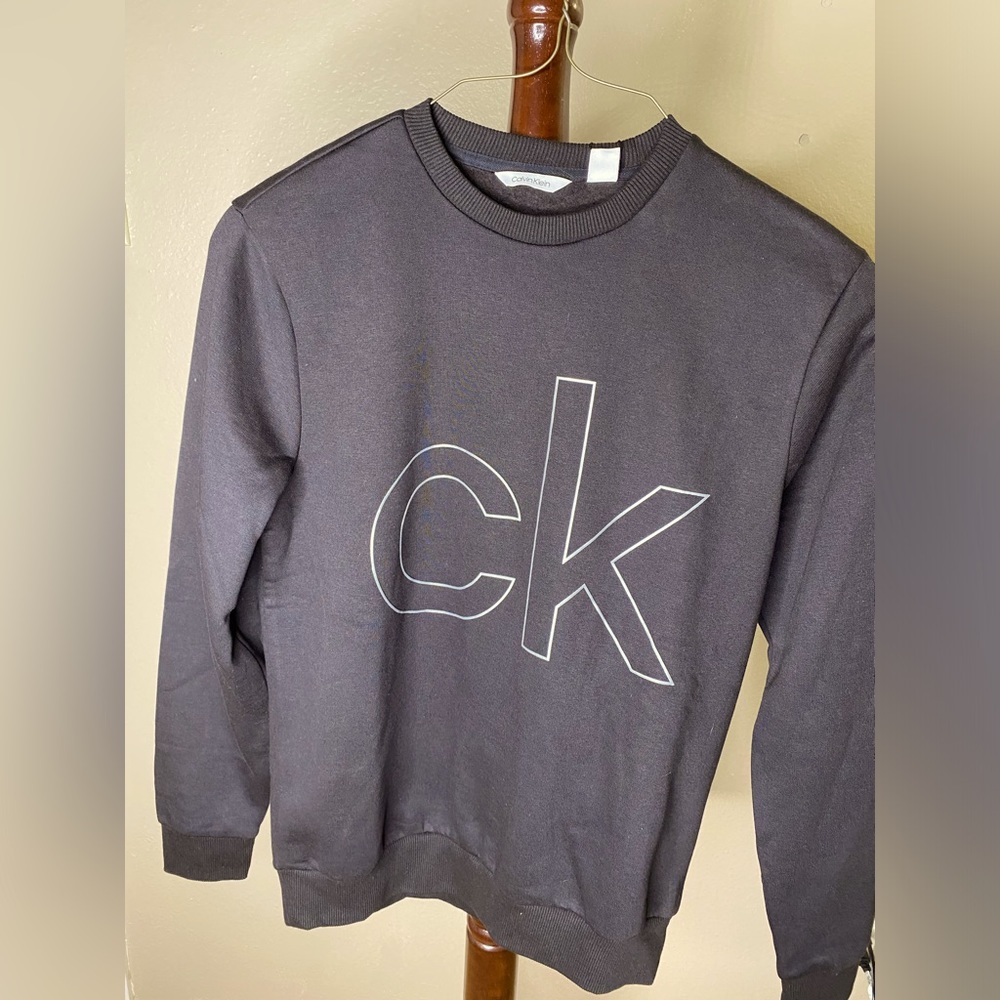Calvin Klein Mens Black Sweatshirt Size Small